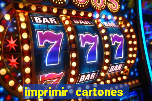 imprimir cartones de bingo